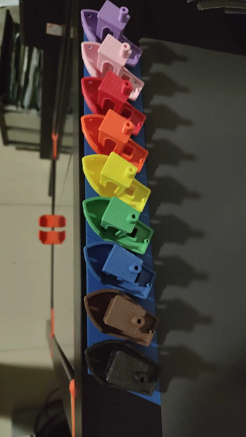 Connectable Benchy organizer (end parts)