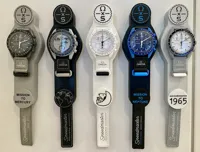 Swatch x Omega Wandhalter