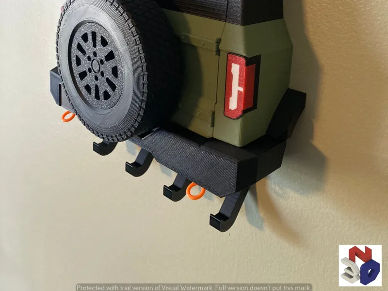 Ford Bronco Key Hanger (no ams)