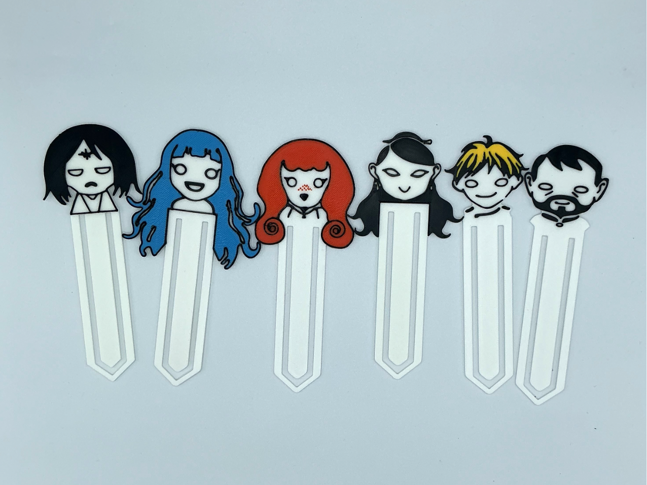 Stormlight Archive Chibi Paperclip Bookmarks