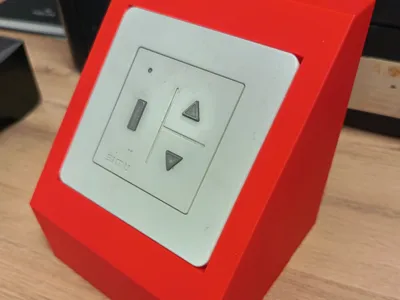 Button door for electric shutter or gate