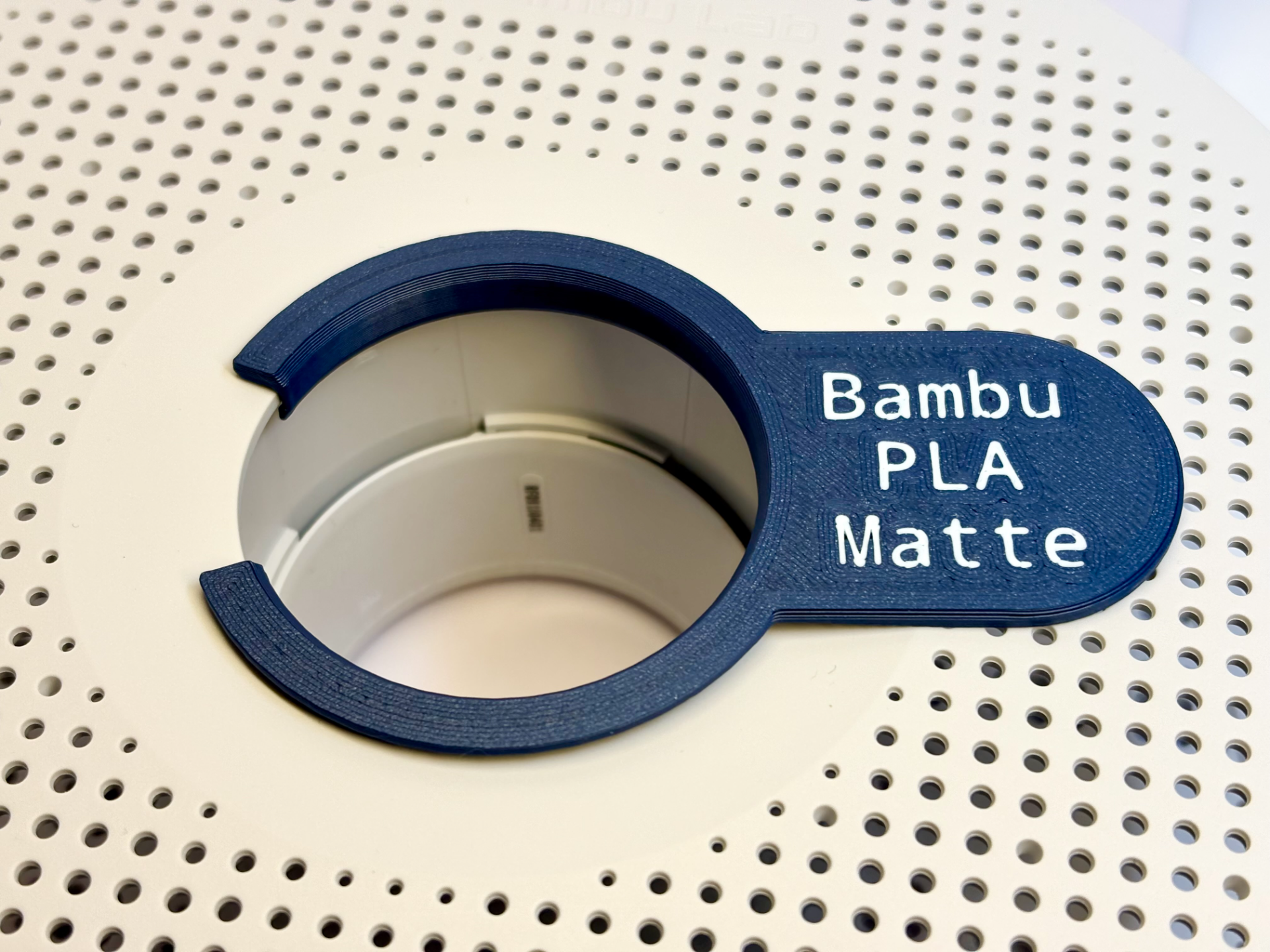 Filament Spool Labels - Snap-Fit