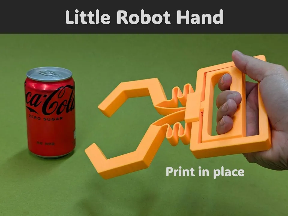 Big Robot hand view 2