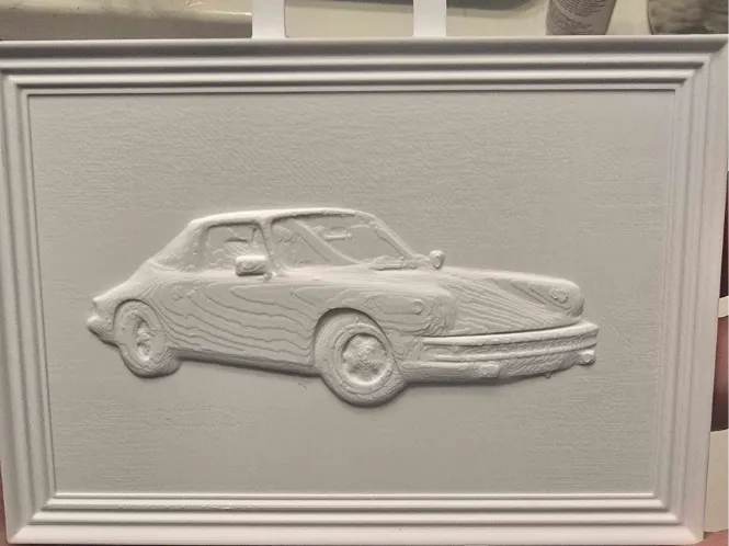Porsche 911SC Wall Art
