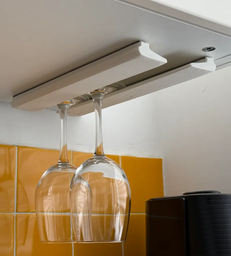 Wine glass rack