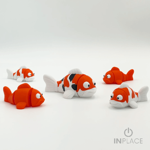 Cute Koi Fish Articulated