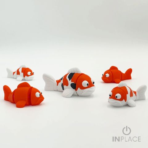 Cute Koi Fish Articulated