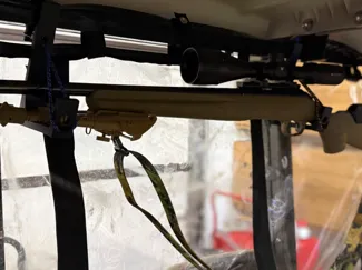 square tube golf cart gun rack