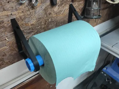 Tool wall organizer - Paper holder