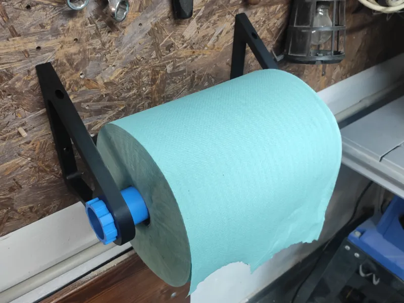 Tool wall organizer - Paper holder