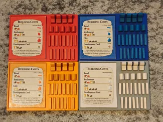 Catan Player Trays