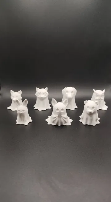 Figura decorativa: Ghost Animals Collection – Spooky Mini Figurine — vista de referencia 3