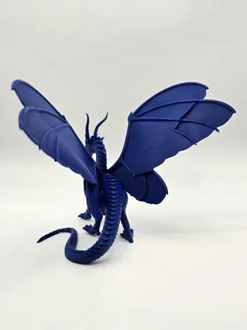 Adorno temático: Wings of Fire Silkwing Dragon: Blue — vista de referencia 4