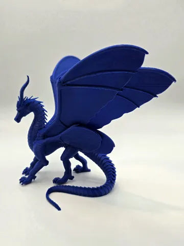 Adorno temático: Wings of Fire Silkwing Dragon: Blue — vista de referencia 5