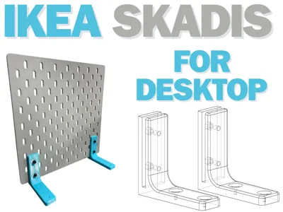 Skadis Tabletop Bracket 90°
