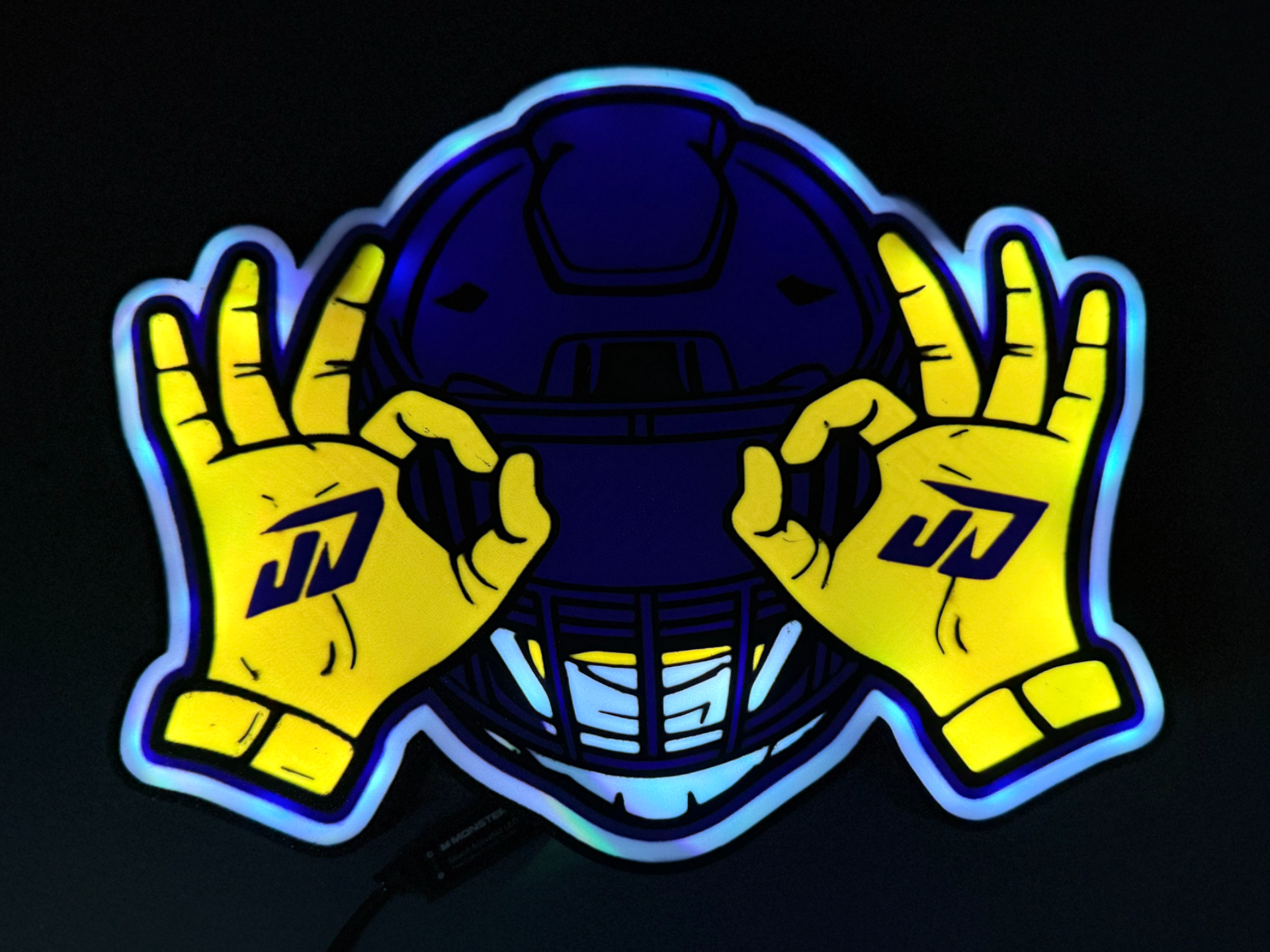 Justin Jefferson "Griddy" Light Box