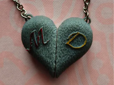 Magnetic Keychain "love"