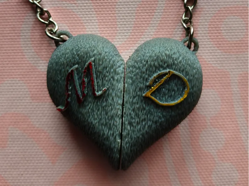 Magnetic Keychain "love"