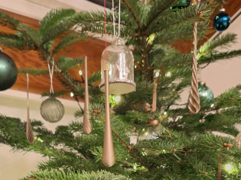 Weihnachtsbaum Schmuck schlanke Tropfen
