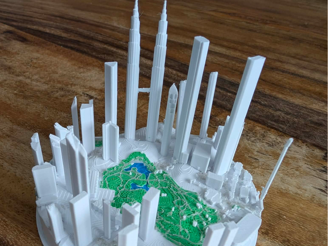 mini city Kuala-Lumpur Petronas towers