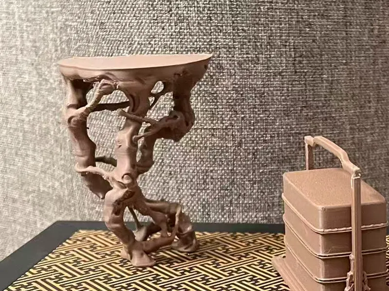 适用六分场景的根雕摆件