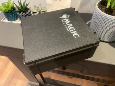 Magic Storage Box Magic The Gathering Rugged Storage box Remixed by MvdW - MakerWorld