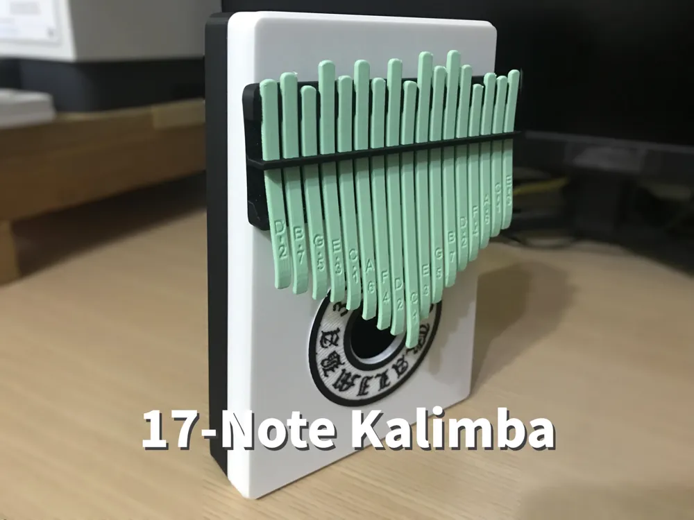 Tunable 17-key Kalimba