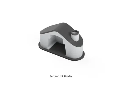 Pen and Ink Holder