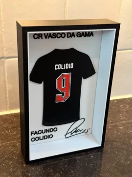 Marco decorativo: Facundo Colidio - Vasco da Gama - Jersey Frame — vista de referencia 3