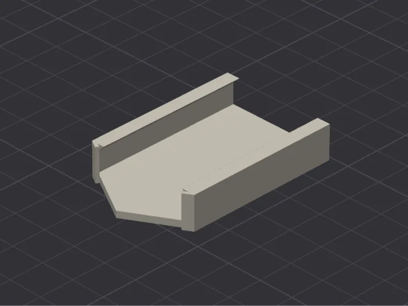 Simple Key Tag Wall Mount Holder