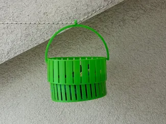 Peg/Clothespins Collapsable Basket Print-in-Place