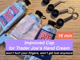 Trader Joe's Hand Cream Cap with Strap