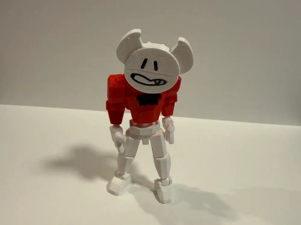 Modelo para impresión 3D: loftyos somthingelse yt. Referencia del modelo original.