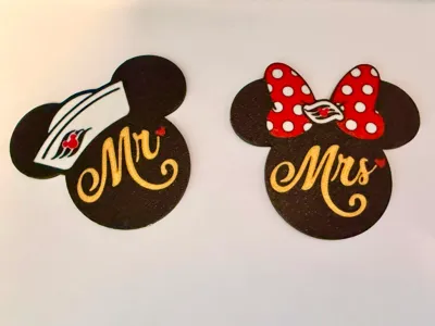 Disney Cruise Line Mr & Mrs Mickey Ears
