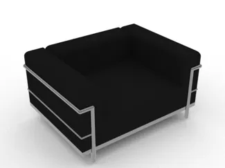 Le Corbusier LC3 Sofa scale 1:50 