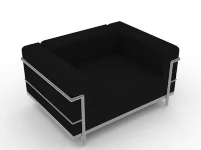 Le Corbusier LC3 Sofa scale 1:50 