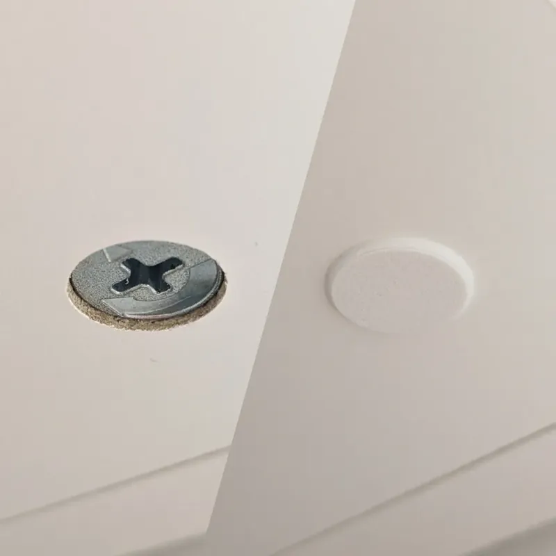 Screw cover cap for large IKEA screws