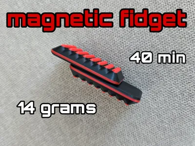 Satisfying Magnetic Fidget Plate