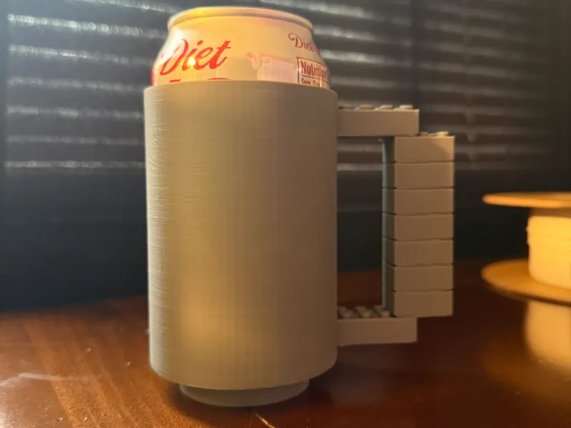 Brick Mug For Standard 12oz Can Soda Sleeve