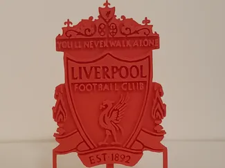 Simple Liverpool Desktop Badge
