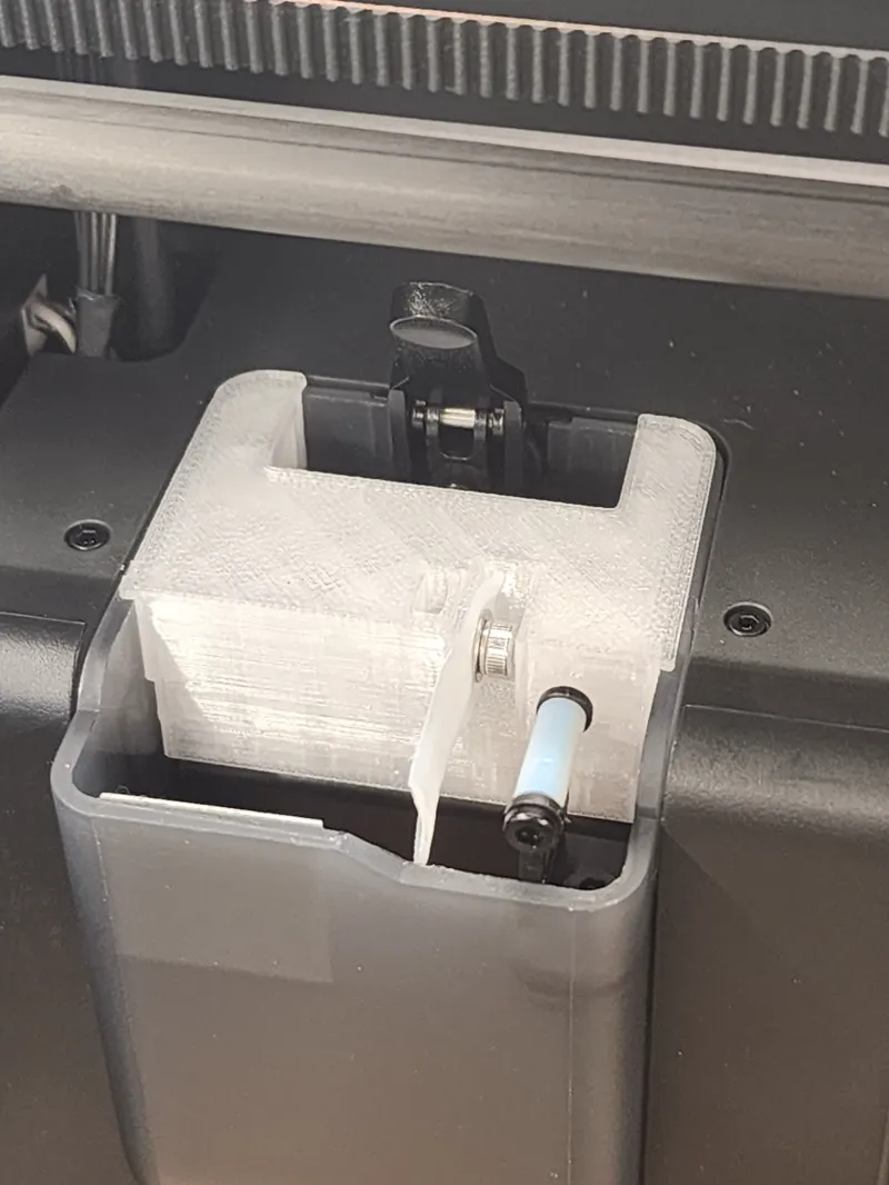Purge Chute Cover with PTFE wiper V2