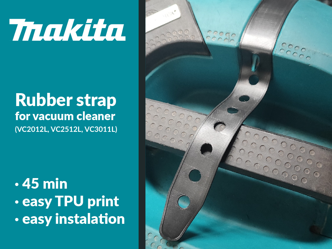 Makita rubber strap for vacuum cleaner power cord