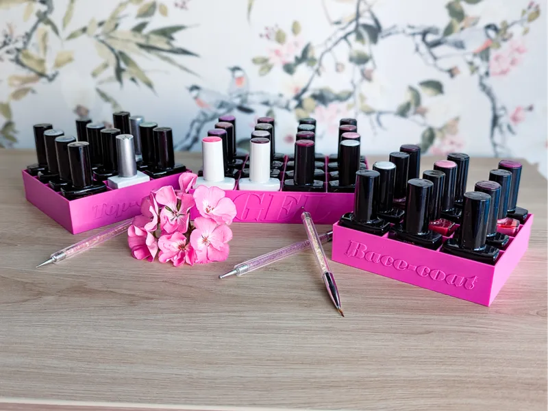 Stylish Nail Polish Organizer