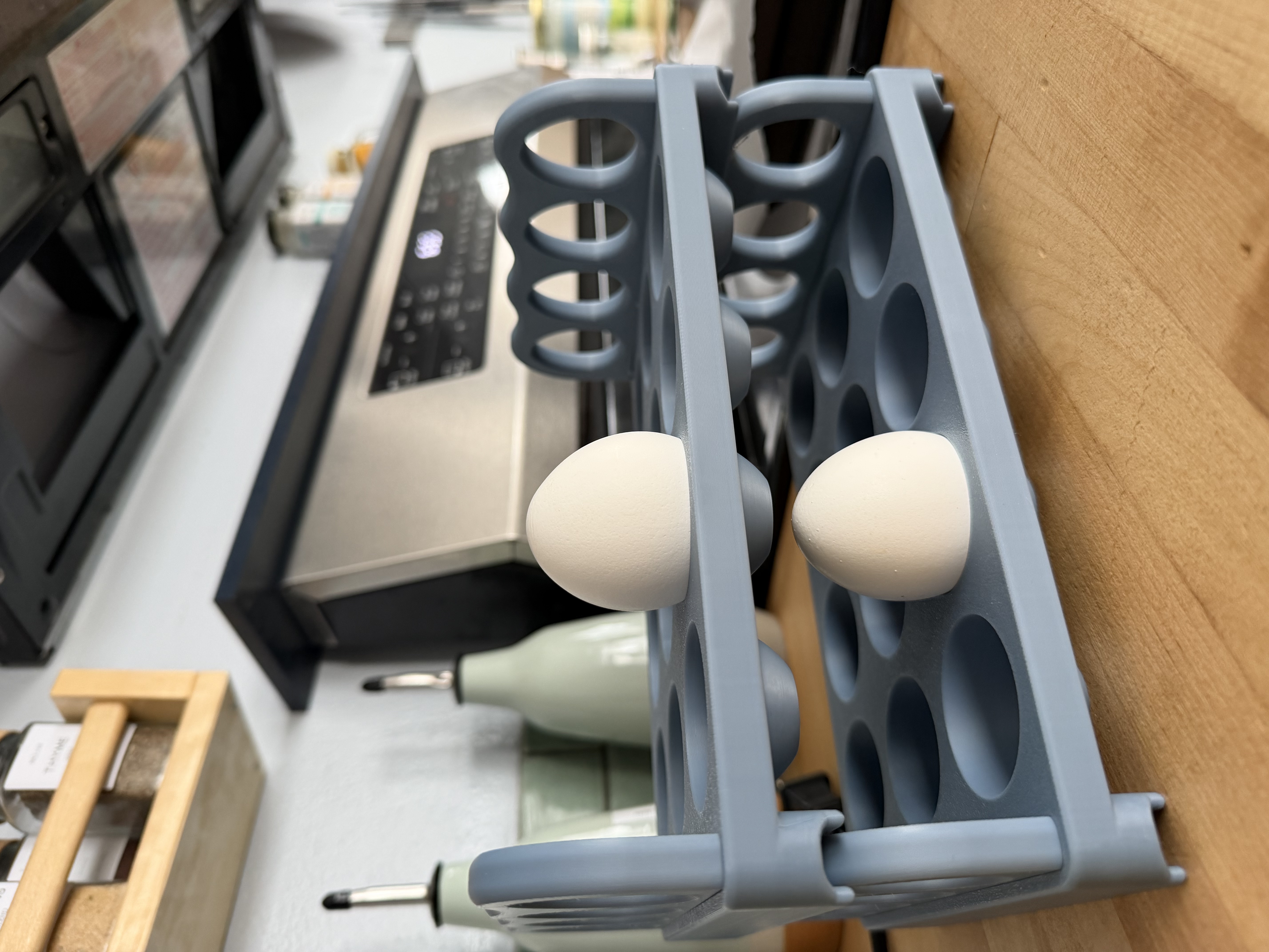 Miniatura 3 do modelo 3D StackEgg – Stackable Egg Rack