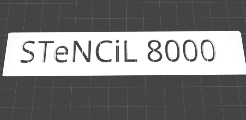 Stencil 8000