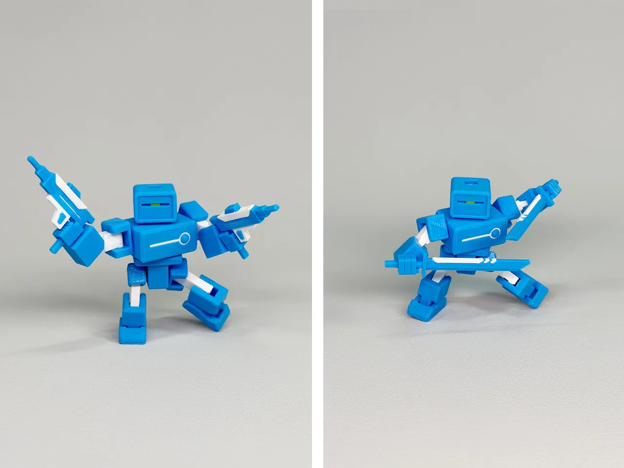 Robot C (18 Movable Joints, Print-In-Place) view 4