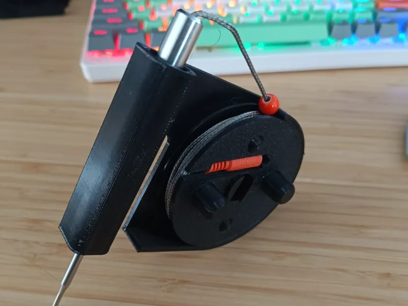 BBQ temp Probe spool