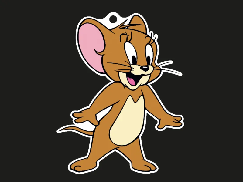 Jerry Keychain (Tom & Jerry)