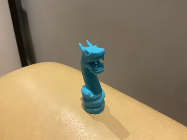 Snake statue