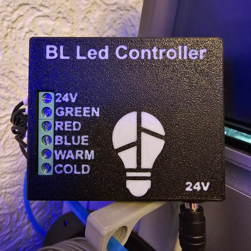 Bl Led Socketed Case & Rear Magnetic Cover (ESP32)